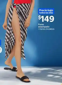 Walmart Pareo estampado oferta