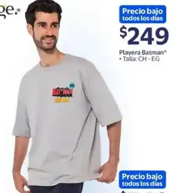 Walmart Batman playera oferta