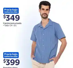 Walmart Camisa texturizada oferta