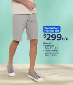 Walmart George bermuda oferta
