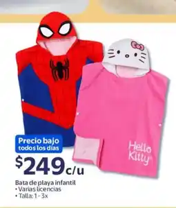 Walmart Bata de playa infantil varias licencias oferta