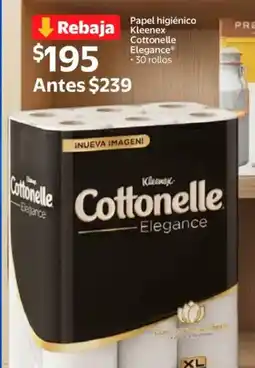 Walmart Kleenex cottonelle elegance papel higiénico rebaja oferta