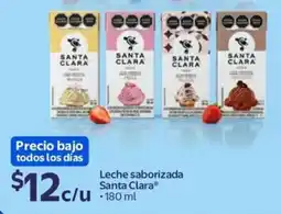 Walmart Santa clara leche saborizada oferta