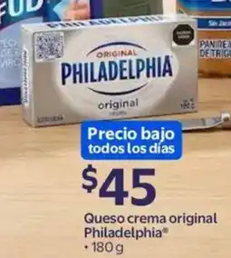 Walmart Philadelphia queso crema original oferta