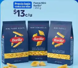 Walmart Barilla pastas mini oferta
