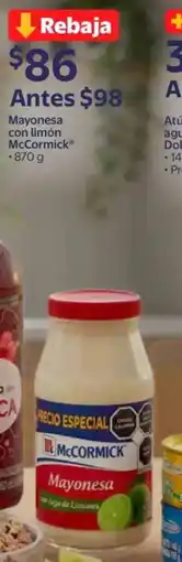Walmart McCormick mayonesa con limón oferta