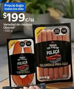 Walmart Obertal variedad de chorizos oferta
