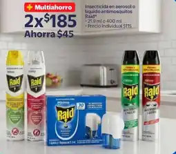 Walmart Raid insecticida en aerosol o líquido antimosquitos oferta