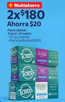 Walmart Tom's of maine pasta dental oferta