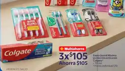 Walmart Colgate pasta dental máxima protección anticaries oferta