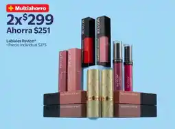 Walmart Revlon labiales precio individual oferta