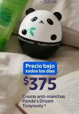 Walmart Tonymoly crema anti-manchas panda's dream oferta