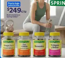 Walmart Spring valley multivitaminicos oferta