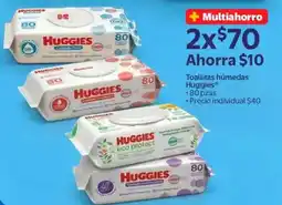 Walmart Huggies toallitas húmedas oferta