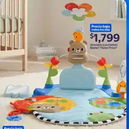 Walmart Fisher price gimnasio para bebés mattel oferta