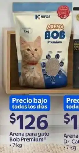 Walmart Bob premium arena para gato oferta