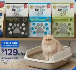 Walmart Dr. cat arena para gato oferta