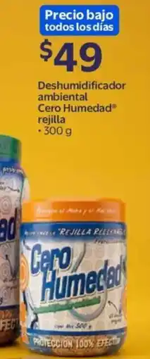 Walmart Cero humedad deshumidificador ambiental rejilla oferta