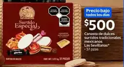 Walmart Express Las sevillanas canasta de dulces surtidos tradicionales mexicanos oferta