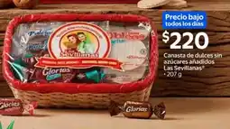 Walmart Express Las sevillanas canasta de dulces sin azúcares añadidos oferta