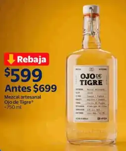 Walmart Express Ojo de tigre mezcal artesanal oferta