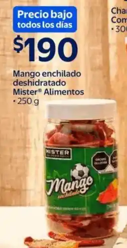 Walmart Express Mister alimentos mango enchilado deshidratado oferta