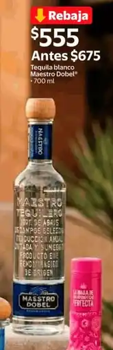 Walmart Express Maestro dobel tequila blanco oferta
