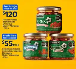 Walmart Express Fresa enchilada deshidratada chimalaya mister alimentos oferta