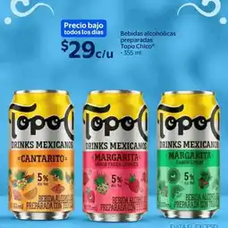 Walmart Express Topo chico bebidas alcohólicas preparadas oferta