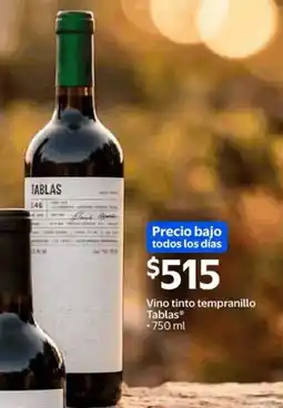 Walmart Express Tablas vino tinto tempranillo oferta