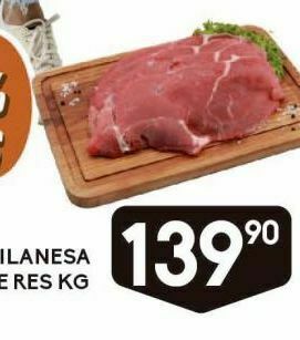 Alsuper Milanesa de res oferta