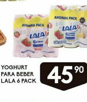 Alsuper Yogurt para beber lala oferta