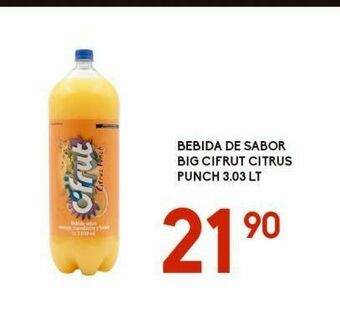 Alsuper Bebida de sabor big cifrut oferta