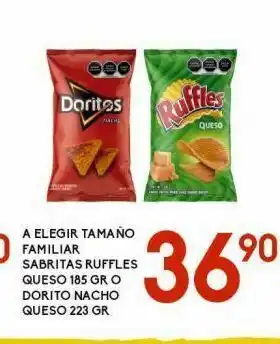 Alsuper Sabritas ruffles oferta