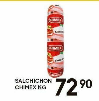 Alsuper Salchichón chimex oferta