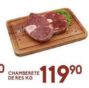 Alsuper Chamberete de res kg oferta
