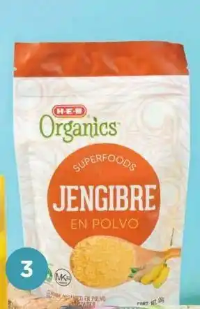Heb organics superfoods jengibre en polvo 100 gr