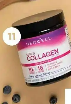 HEB Neocell colageno tipo 1 y 2 en polvo 198 gr oferta
