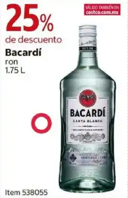 Costco Bacardi ron oferta