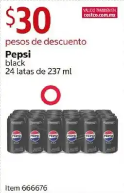 Costco Pepsi black oferta