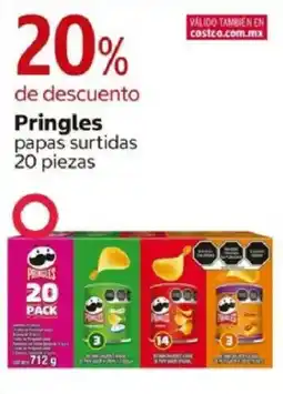 Costco Pringles papas surtidas oferta