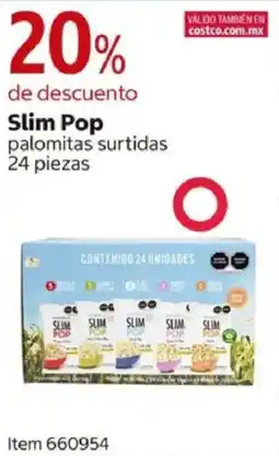 Costco Slim pop palomitas surtidas oferta