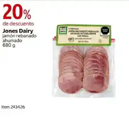 Costco Jones dairy jamón rebanado ahumado oferta