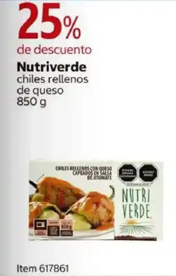 Costco Nutriverde chiles rellenos de queso oferta