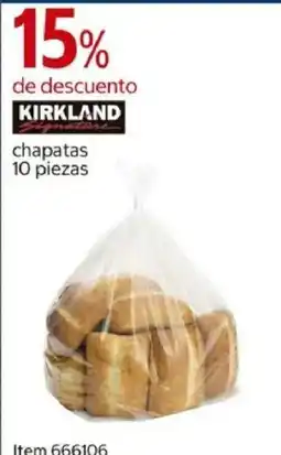 Costco Kirkland chapatas oferta