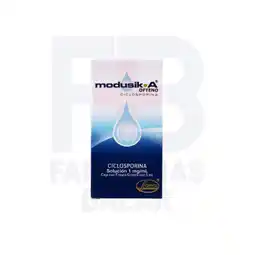 Farmacias Bazar MODUSIK A OFTALMICA SOLUCION 5 ML oferta