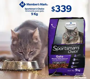 Sam's Club Sportsman's Choice Amimento para Gato 9kg oferta