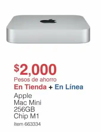 Apple Mac Mini Chip M1 256GB