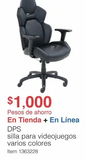 Costco Silla Para Videojuegos Varios Colores DPS oferta
