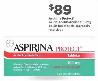Bodega Aurrerá Aspirina Protect Tabletas Bayer 110mg oferta